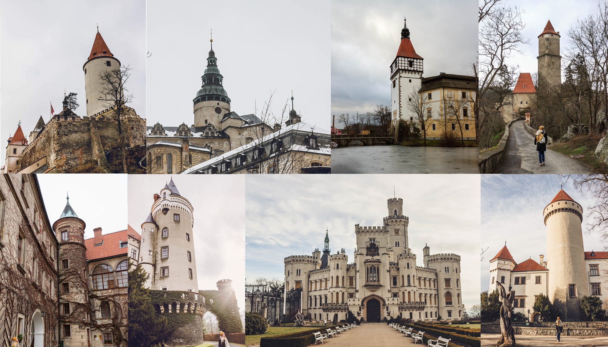 Замки в чехии
