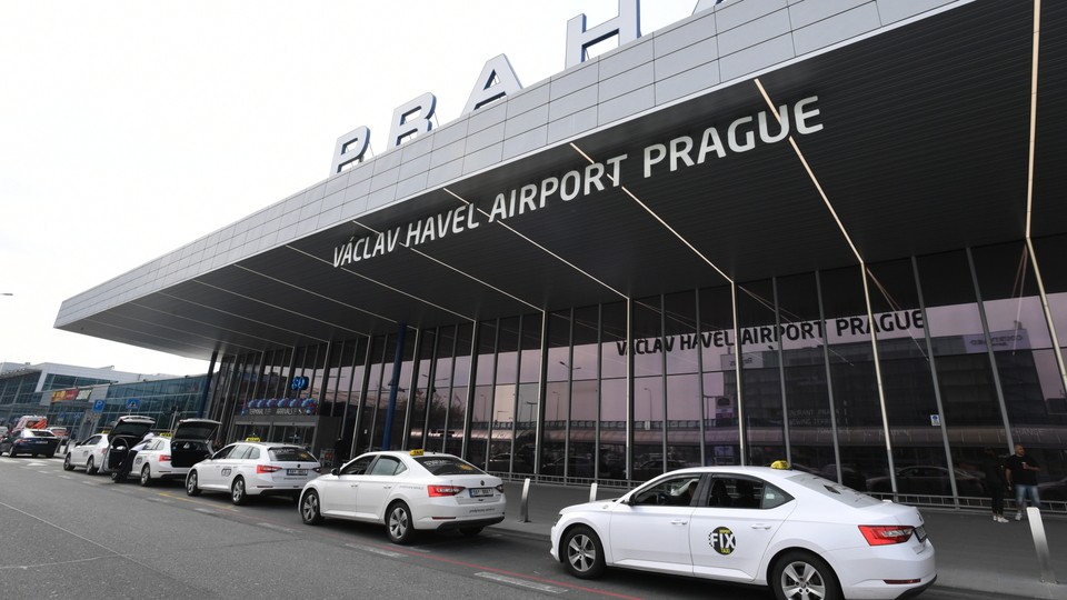 Такси в аэропорту Праги