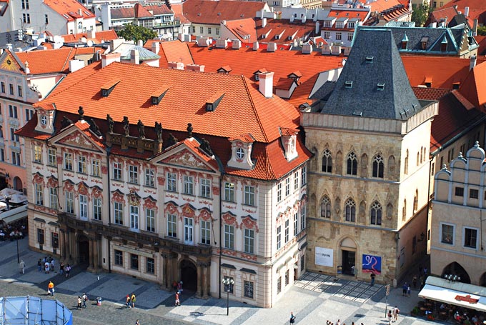 дворец Кинских прага фото