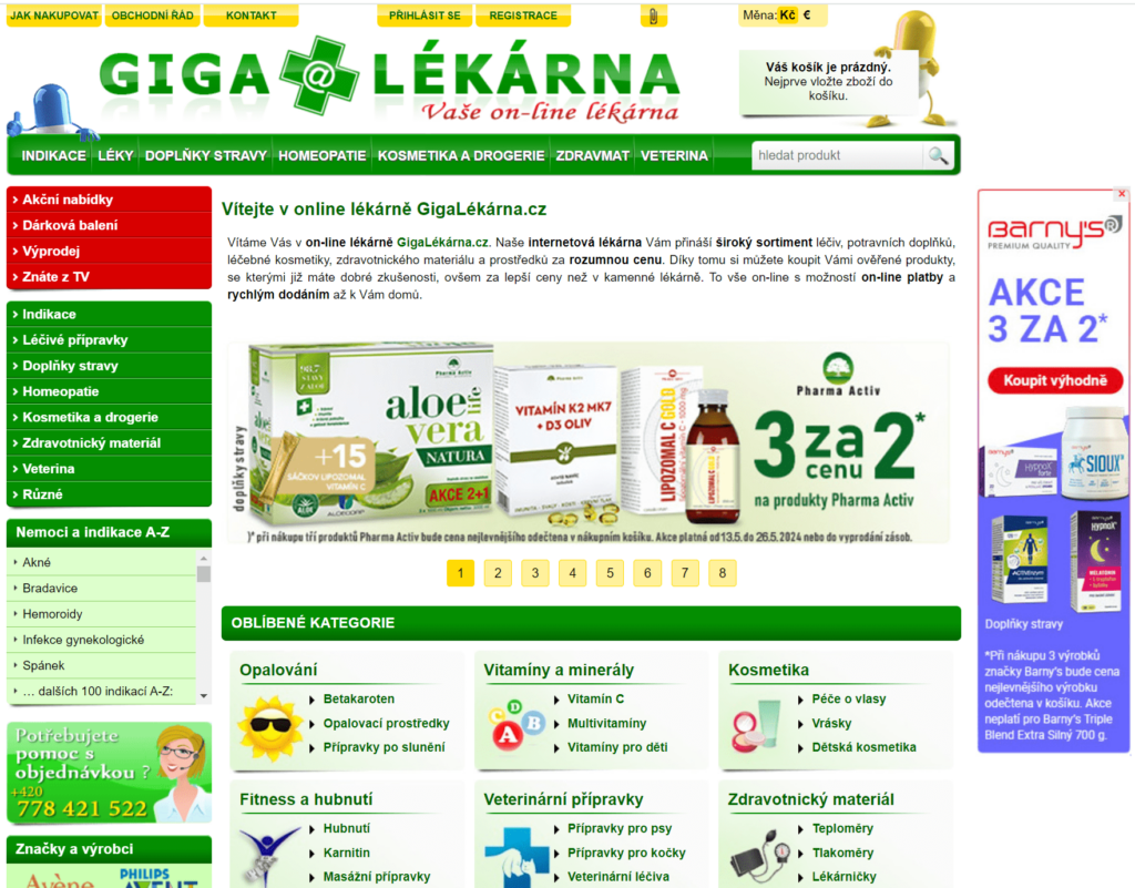 препараты в Чехии онлайн